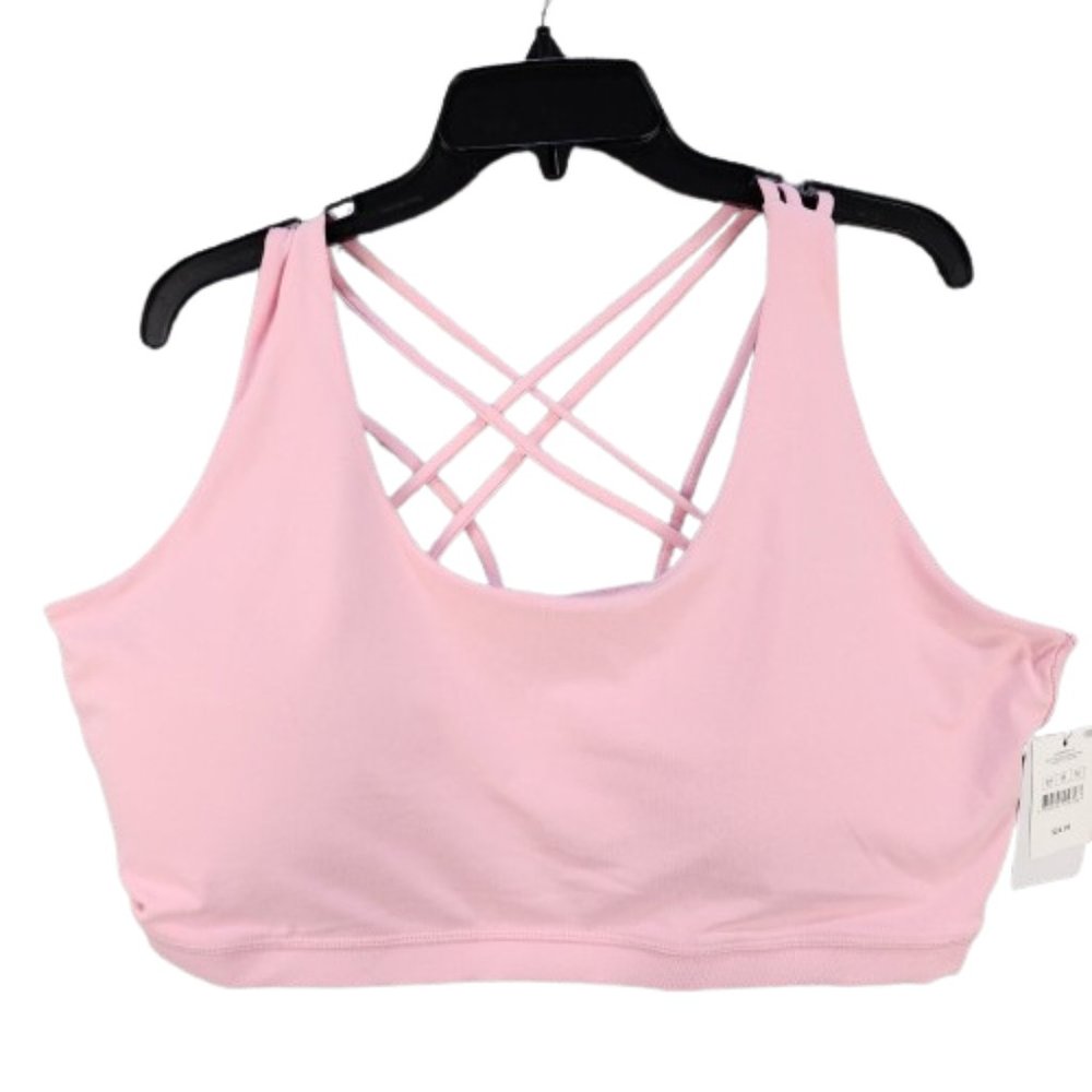 COTTON ON Trendy Plus Size Active Strapp Lollipop Top Pink 20W
